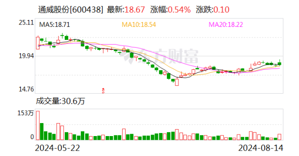 济南银环期货配资公司 通威股份50亿元增资控股润阳股份